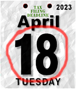 2022 filing deadline is Monday, April 18
